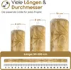 Holzpalisaden KDI Ø 6 x 50 cm · beidseitig gefast aus Produktbild-Vorschau 2