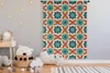 MuchoWow® Wandteppich Wandbehang Ein symmetrisches Muster Produktbild-Vorschau 4