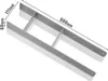 2x 111MM Pfostenanker H-Anker Pfostenträger Pfostenanker Produktbild-Vorschau 2