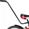 Duwstang, stuurstang voor fiets, fietsen, leren, zwarte Productafbeelding-voorbeeld 3