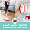 CLEANmaxx Akku-Scheuerbürste - weiß/rot Produktbild-Vorschau 3