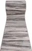 Tapiso Läufer SARI Modern Braun Grau Wohnzimmer 90 x 180 cm Produktbild-Vorschau 4