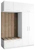 Masseno Garderobe-Set REMA 180/240/60 cm Modern Produktbild-Vorschau 1