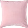 HOMESCAPES Samt-Kissenbezug in Rosa, 60 x 60 cm Produktbild-Vorschau 1