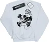 Disney - "EEEEEK!" Sweatshirt für Herren BI37494 (M) (Weiß) Produktbild-Vorschau 1
