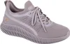 A single gray Skechers sneaker is shown against a white background. Produktbild-Vorschau