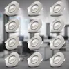 Reflektory sufitowe LED obrotowe reflektory wpuszczane Podgląd zdjęcia produktu 1