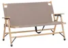 Bambus Campingbank MCW-Q40, Outdoorbank Picknickbank Produktbild-Vorschau 14