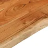 vidaXL Stolová deska 70x60x3,8 cm obdélníková z masivního Náhled obrázku produktu 6