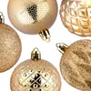 Palline di Natale infrangibili oro 6 cm 35 pezzi. Anteprima dell’immagine prodotto 8