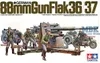 Tamiya 1:35 WWII Dt. Flak 8,8 m.Moto Náhled obrázku produktu 6