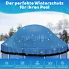 Eikuavons Poolkissen Rund 300cm | Winterkissen für Pool | Produktbild-Vorschau 3