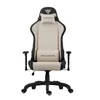 A gaming chair is shown from the front on a white background. Produktbild-Vorschau