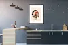 MuchoWow® Gerahmtes Poster Tier - Eule - Indianer - Vogel Produktbild-Vorschau 5