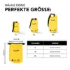 Where Tomorrow PVC dry bag - Style 01 - 10L - gelb Produktbild-Vorschau 9
