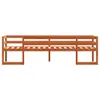 vidaXL Kinderbett Wachsbraun 90x190 cm Massivholz Kiefer Produktbild-Vorschau 4