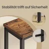 VASAGLE Konsolentisch, schmaler Beistelltisch, einfache Produktbild-Vorschau 5