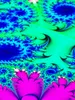 PSYWORK Schwarzlicht Stoffposter Neon "Fractal Wonderland Produktbild-Vorschau 3