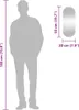 vidaXL Wandspiegel 20x50 cm Glas Oval Produktbild-Vorschau 7