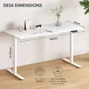 FLEXISPOT Höhenverstellbarer Schreibtisch 160x70cm-mit 2 Produktbild-Vorschau 3