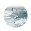 MuchoWow® Mauspad Mousepad Leuchtturm - Golf - Meer 50x50 Produktbild-Vorschau 1