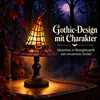 Gothic-Nachtlicht in Hexenhutform, Halloween-Tischlampe aus Produktbild-Vorschau 2