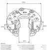 AS-PL Gleichrichter Lichtmaschine 30A Produktbild-Vorschau 3