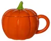 Halloween Kürbis Tasse mit Deckel als Geschenkartikel 500ml Produktbild-Vorschau 1