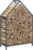 vidaXL Brennholzregal Anthrazit 60x25x90 cm Kaltgewalzter Produktbild-Vorschau 4