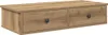 vidaXL Nástěnná police se zásuvkami Artisan dub 80x31x17cm Náhled obrázku produktu 1