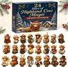 24-Tage 3D Highland Cow Magic Adventskalender 2026 Produktbild-Vorschau 4