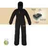 killtec Ski Overall Ripstop schwarz wetterfest Gr. 176 Produktbild-Vorschau 2