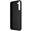 A black phone case is shown from the side, with the interior facing the viewer. Produktbild-Vorschau