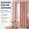 Kräuselband-Vorhang 140x145cm #9009 altrosa Produktbild-Vorschau 4
