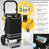 Carrello della spesa pieghevole ELONEO, carrello della Anteprima dell’immagine prodotto 2