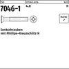 Reyher  Senkschrauben ISO 7046 -1 4.8 M 4 x 25 -H (1000 Produktbild-Vorschau 1