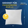 LILENO HOME 2er Set Kissenfüllung 80x80 cm - 40°C Produktbild-Vorschau 5
