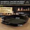 KAISERTAL® Grillpfanne - 26cm Premium Grillpfanne Gusseisen Produktbild-Vorschau 8