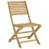 vidaXL Gartenstühle 2 Stk. Klappbar 48,5x61,5x87 cm Produktbild-Vorschau 4