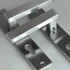 Türgriff ONYX Edelstahl PZ Türbeschlag Langschild Produktbild-Vorschau 2