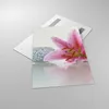 Bilder auf glas - Einteilig - Lilienblüte grün Pflanze - Produktbild-Vorschau 2
