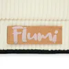 Poltrona Flumi per bambini in velluto a coste crema, seduta Anteprima dell’immagine prodotto 13