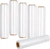 6x Stretchfolie 500mm x 250m transparent 14µm Palettenfolie Produktbild-Vorschau 1