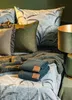 Pościel bawełniana z recyklingu MONTE 220X200 oliwkowa Podgląd zdjęcia produktu 14