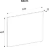 Waschtischunterschrank 60.6cm Gaia mit 2 Schubladen, Produktbild-Vorschau 5