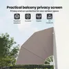 vidaXL Brise-vue pour balcon 140 x 140 cm en polyester Voir les images du produit 5