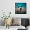 DEQOART Glasbild Echtglas 50x50 cm 'Himmelsgleiter' Produktbild-Vorschau 3