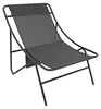Ensemble de jardin bistrot gris, comprenant : 2 chaises Voir les images du produit 3