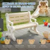 Joyz Kindersitzbank Outdoor aus Kunststoff, Sitzbank für Produktbild-Vorschau 2