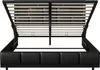 Fortuna Lai čalúnená posteľ 160x200 cm, LED & USB-C, Náhľad obrázku produktu 6